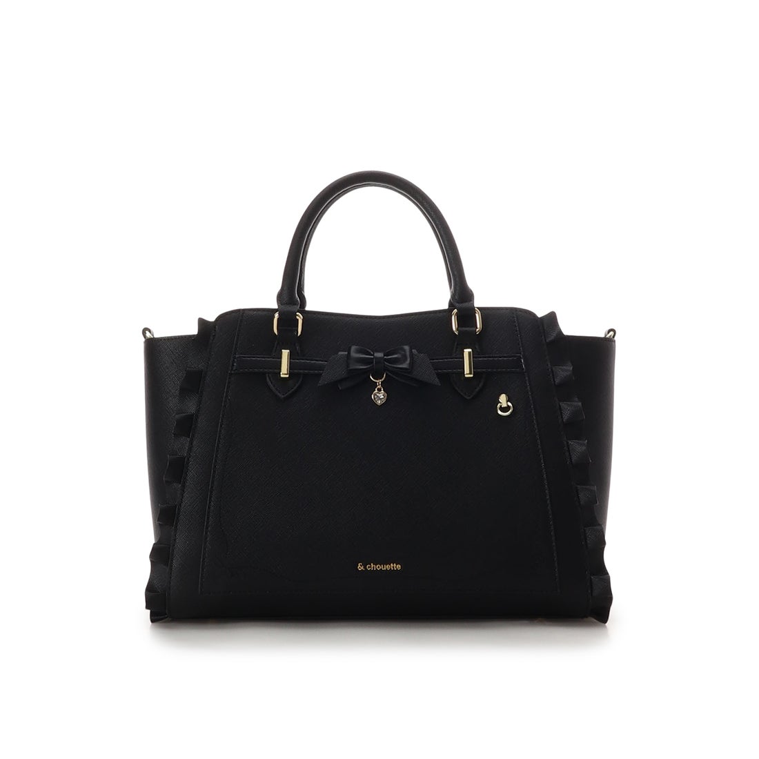 アンドシュエット & chouette 《推し事バッグ》リボンモチーフクリア