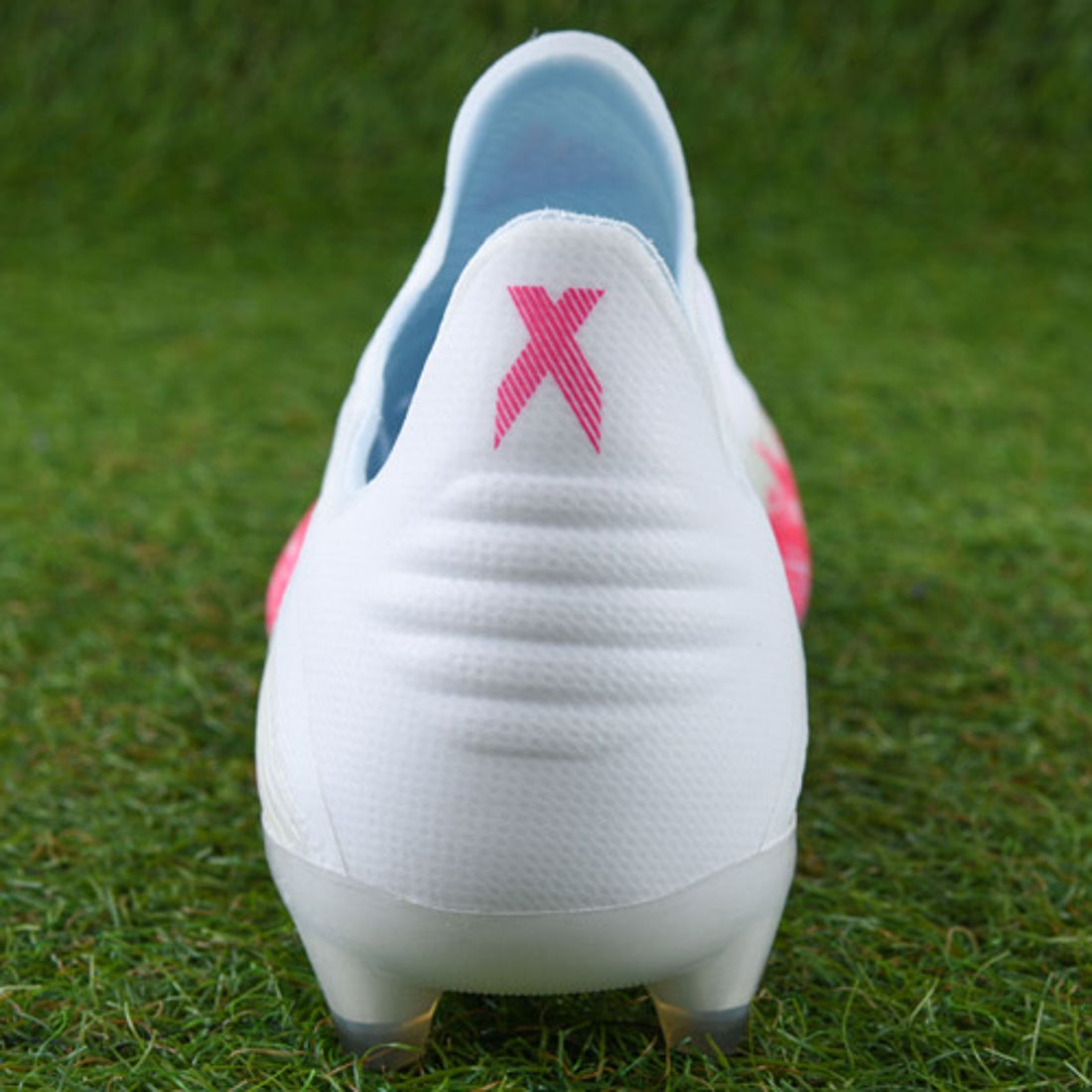 adidas アディダス エックス 19.1 AG(ホワイト×ピンク) EG7123 フット