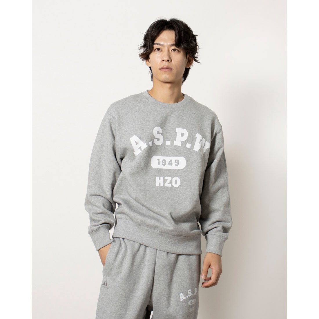 アディダス adidas メンズ スウェットトレーナー M CLG 裏起毛 クルー