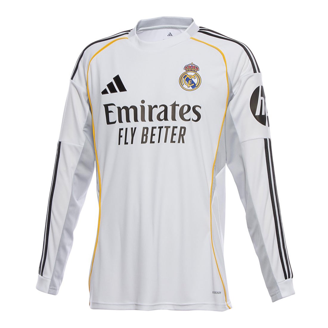 adidas レアルマドリード 25/26 ユニフォーム ホーム 長袖 レプリカ