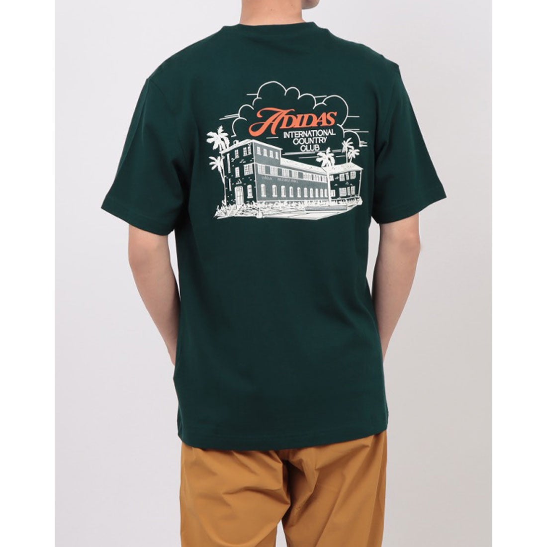 アディダス adidas メンズ 半袖Tシャツ M CLUB SCENIC Tシャツ JV8447