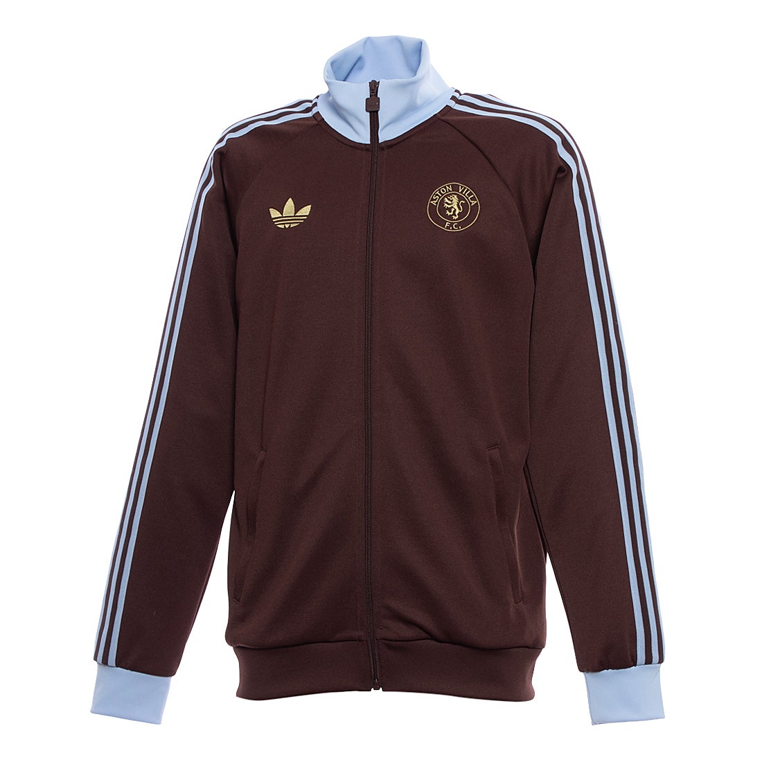 adidas アストンヴィラ オリジナルス トラックトップ(ブラウン) QD718