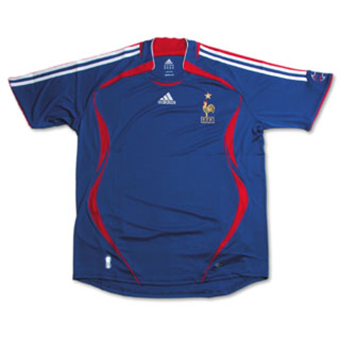 adidas フランス代表 06/07 ユニフォーム ホーム 半袖 H2407 450349B