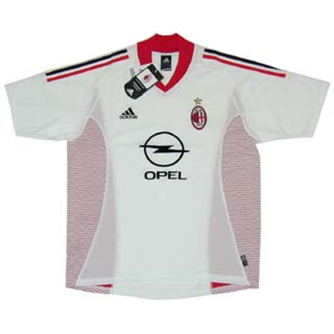 adidas ACミラン 02/03 ユニフォーム アウェイ 半袖 135158 ホワイト