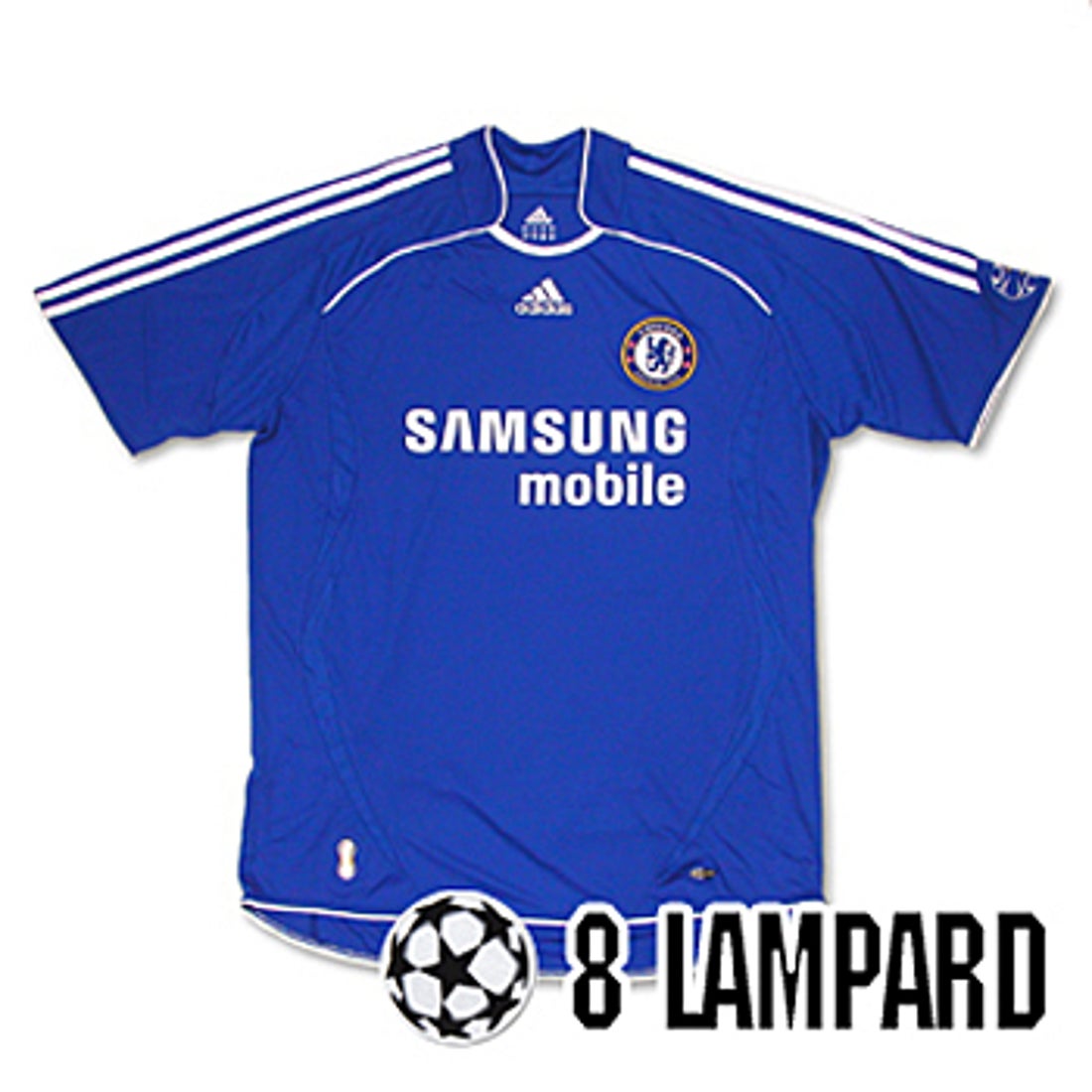 adidas チェルシー 07/08 ユニフォーム ホーム 半袖 チャンピオンズ