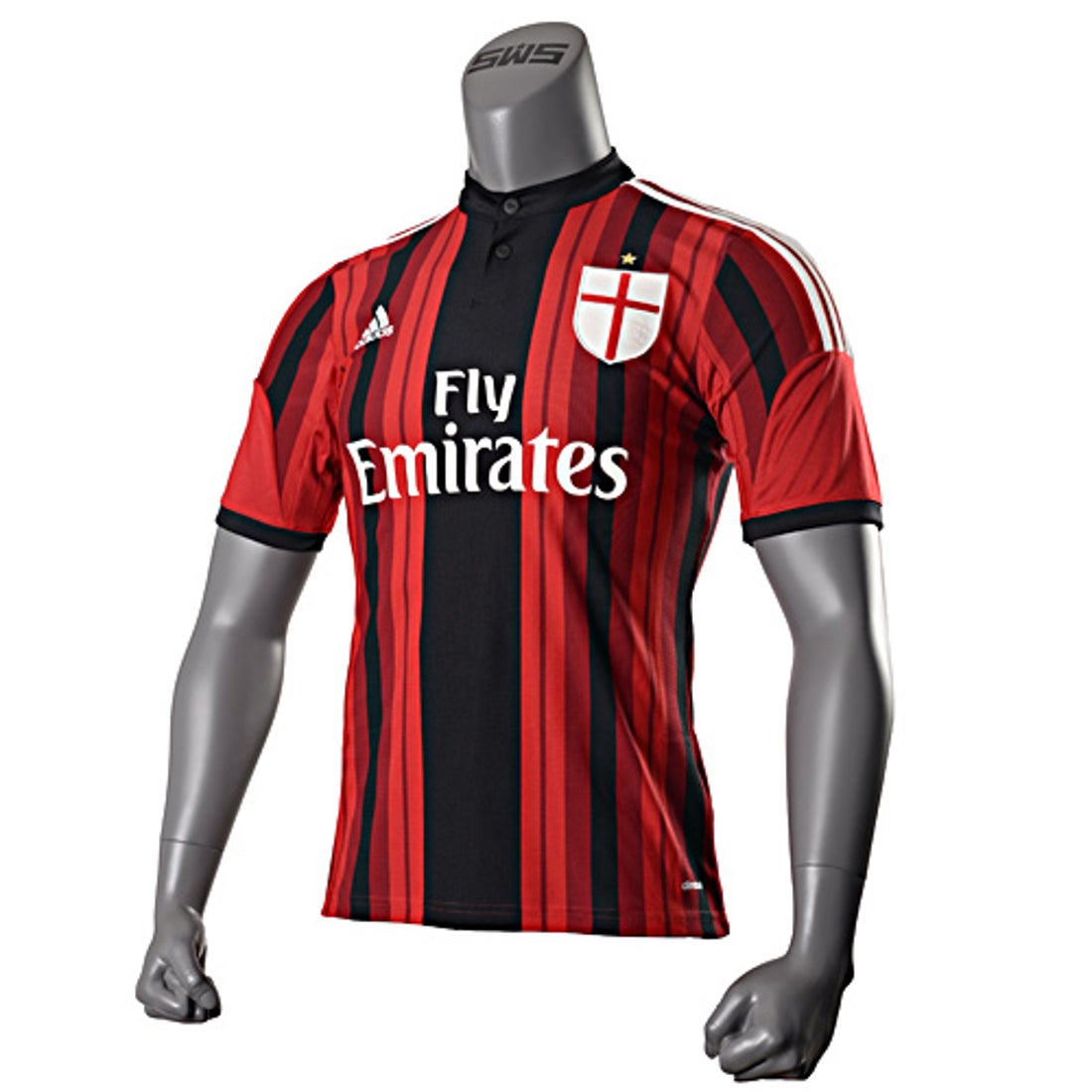 adidas ACミラン 14/15 ユニフォーム ホーム 半袖 レプリカ #10.本田