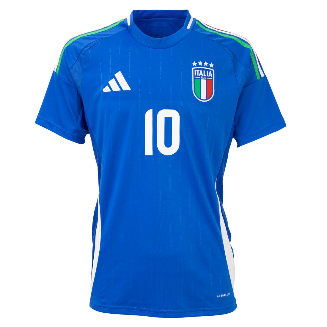 adidas イタリア代表 2024 ユニフォーム ホーム 半袖 レプリカ #10
