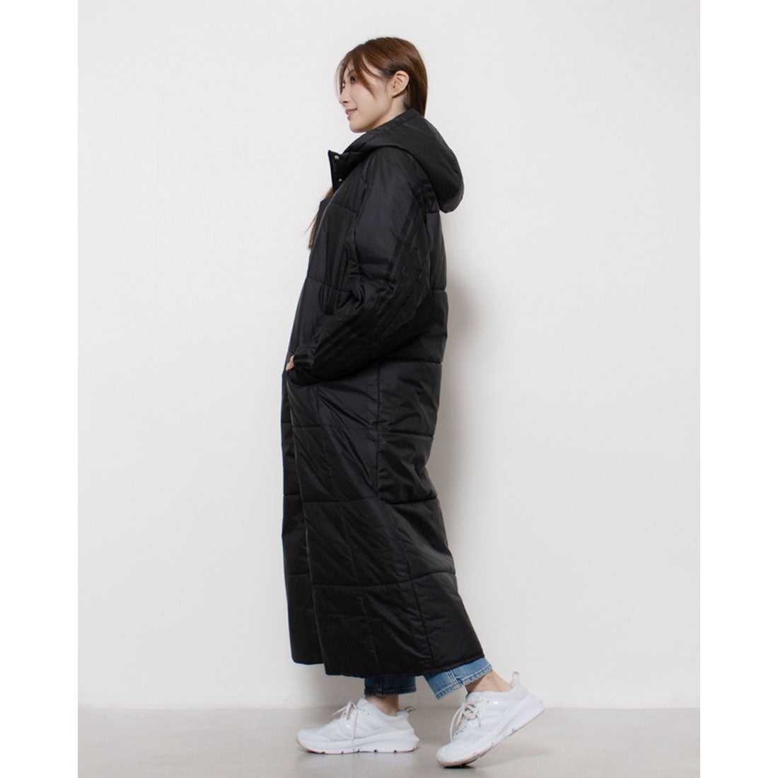 アディダス adidas レディース ベンチコート W スーパーロング パ