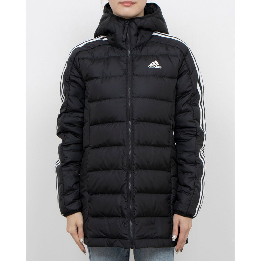 アディダス adidas レディース ダウンコート W ESS 3S ライトダウン