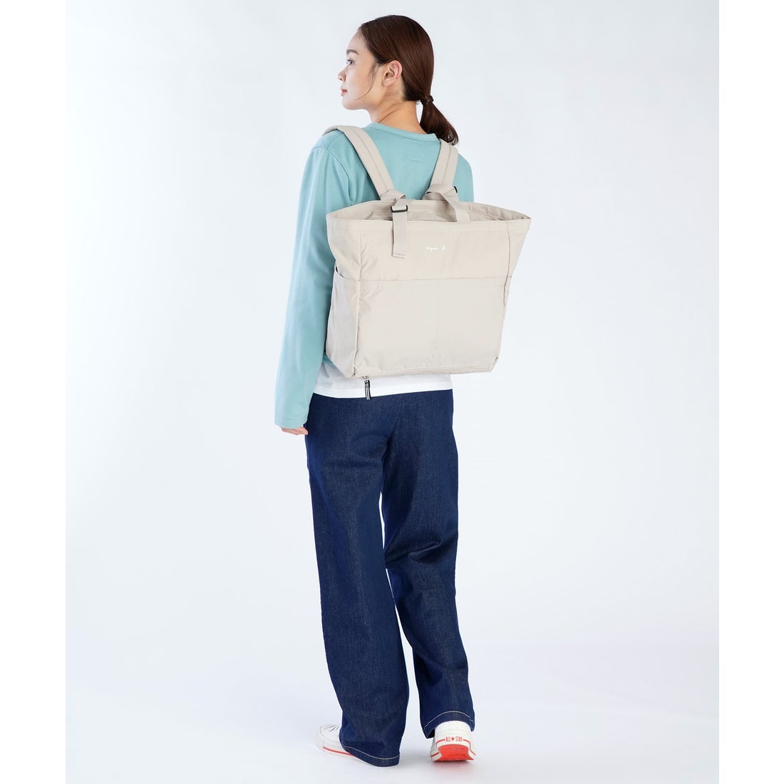アニエスベー agnes b. AC12 E BAG ペアレンツバッグ（マザーズバッグ