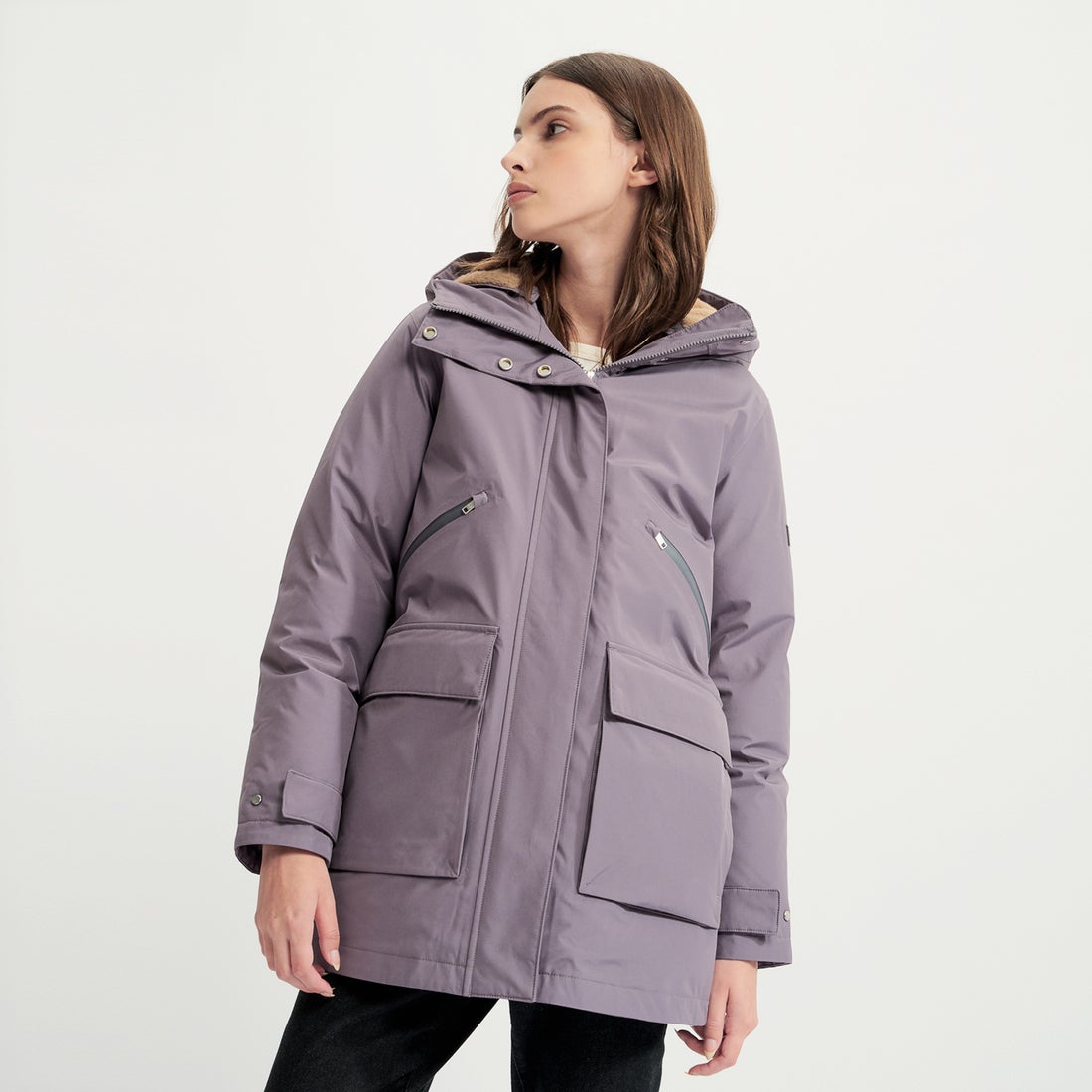 エーグル AIGLE ゴアテックス インサレーションフーデッドロング