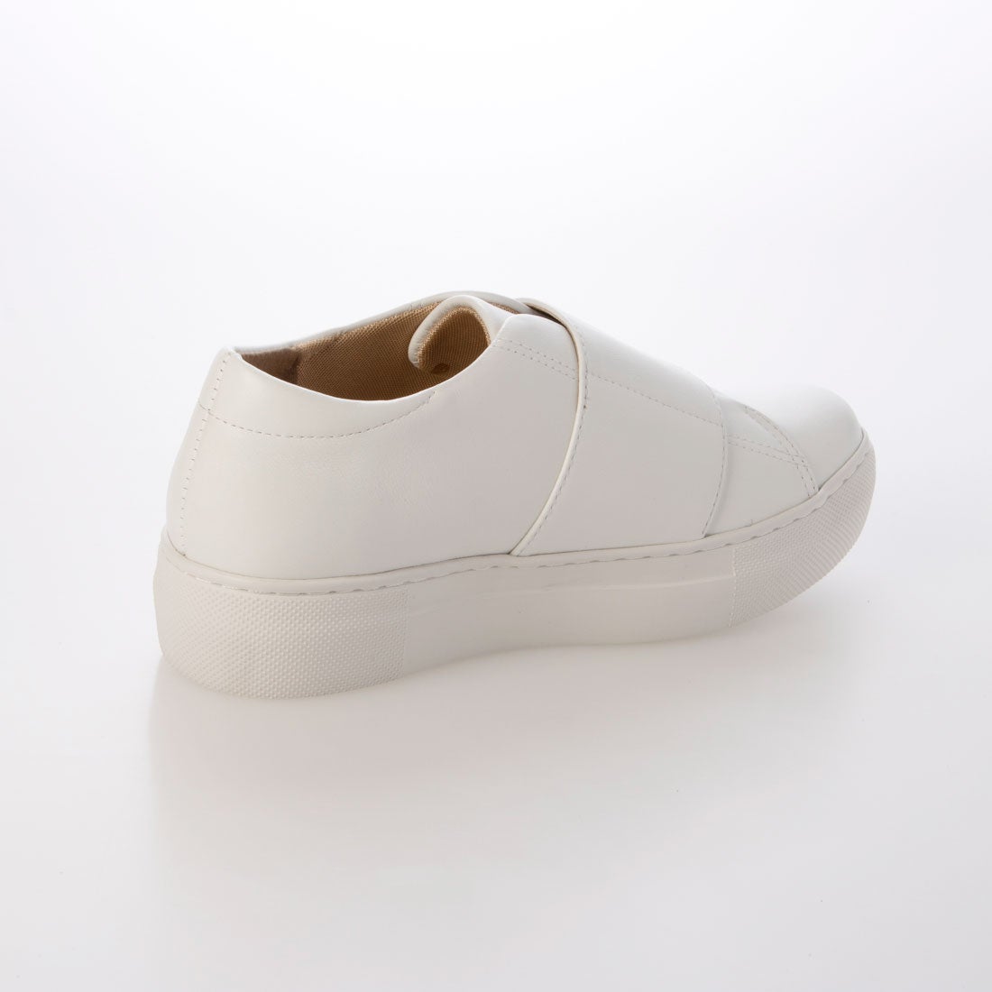 オールブラック ALL BLACK 【本革】【軽量】ベルクロスニーカー