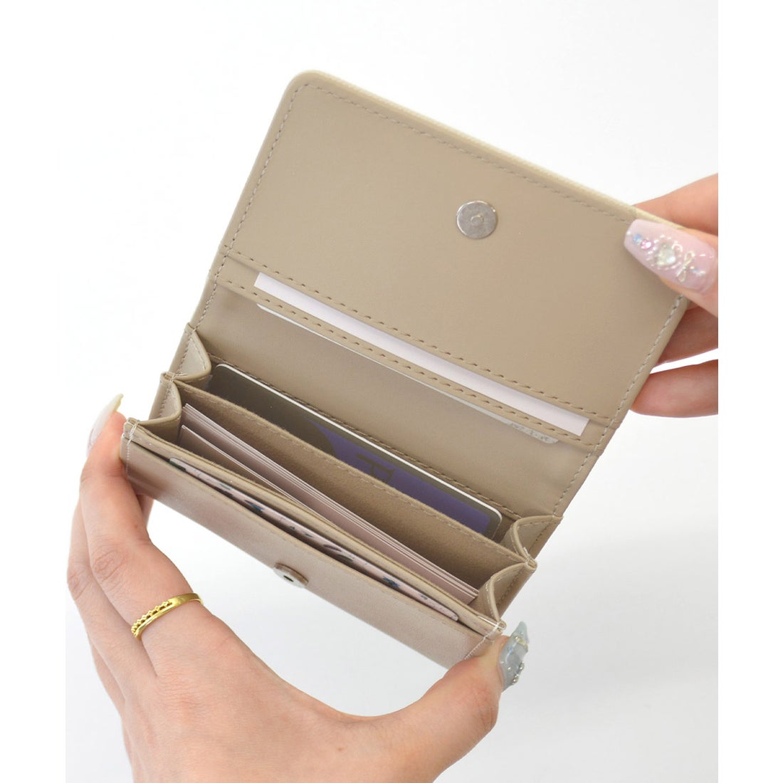 アルトローズ ALTROSE 名刺入れ レディース シボ カードケース 可愛い