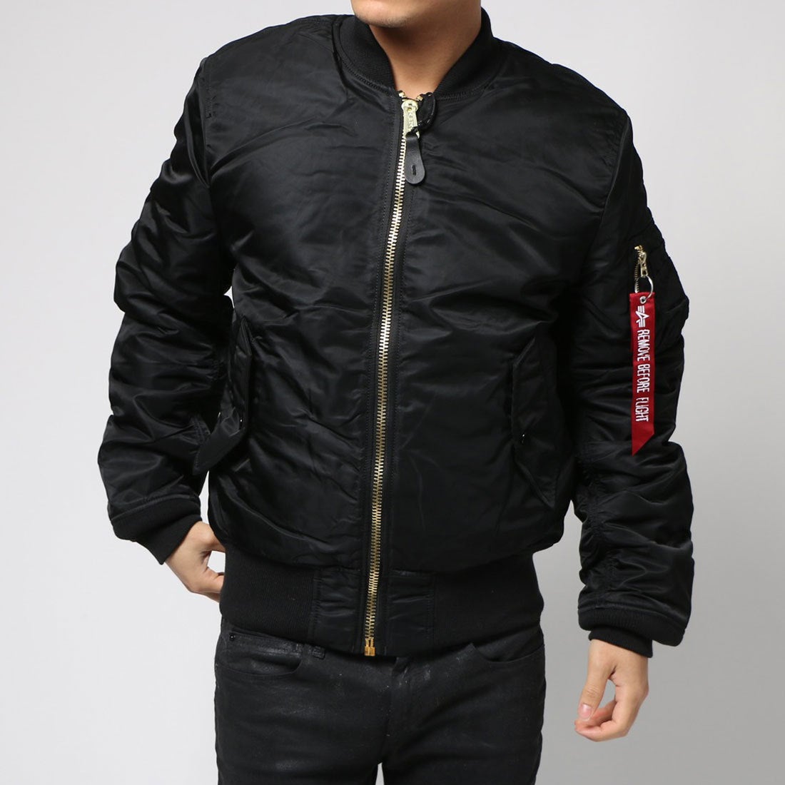 アルファ インダストリーズ ALPHA INDUSTRIES MA-1 スリムフィット