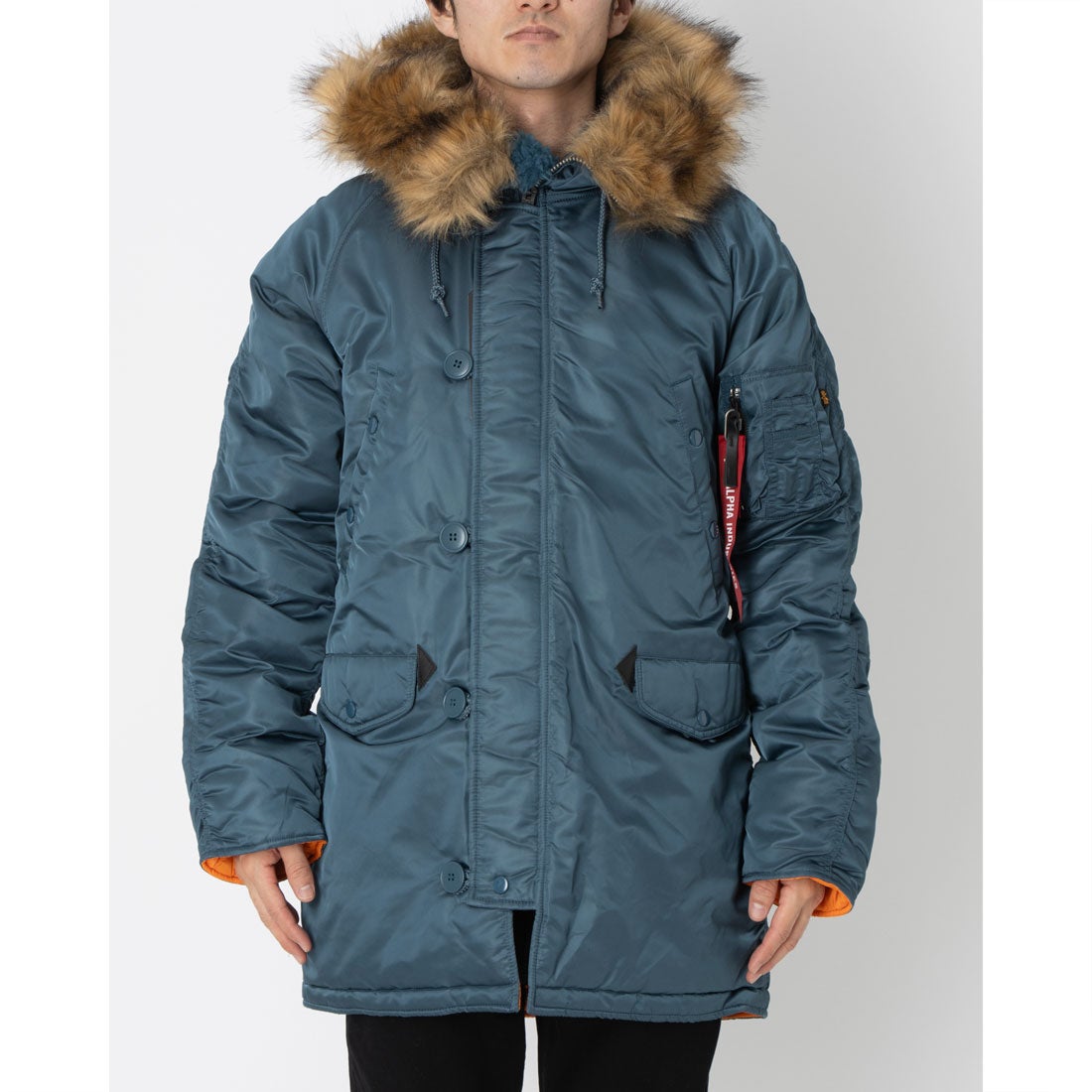 アルファ インダストリーズ ALPHA INDUSTRIES N-3B スリムフィット