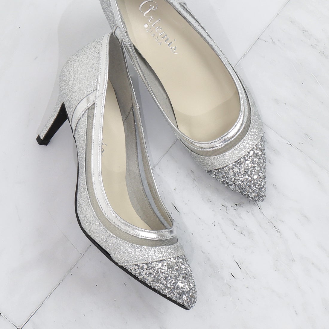 アルテミス バイ ダイアナ artemis by DIANA グリッターチュール