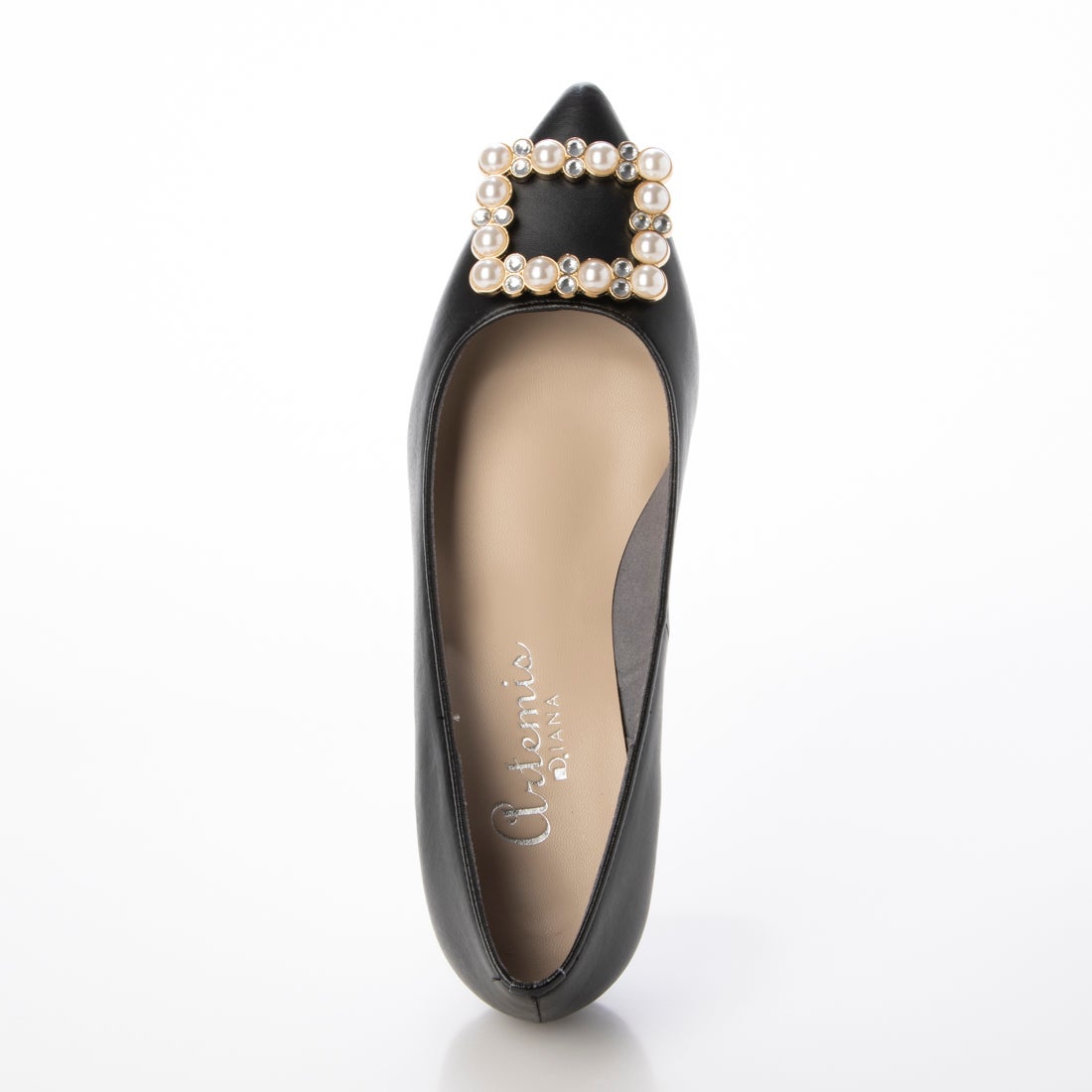 アルテミス バイ ダイアナ artemis by DIANA パールビジューバックル