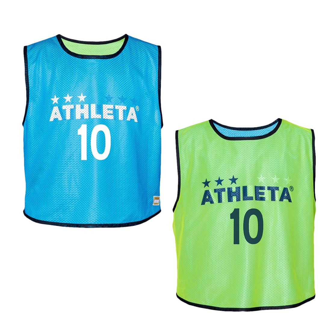 ATHLETA アスレタ リバーシブルビブス10枚セット(フラッシュサックス