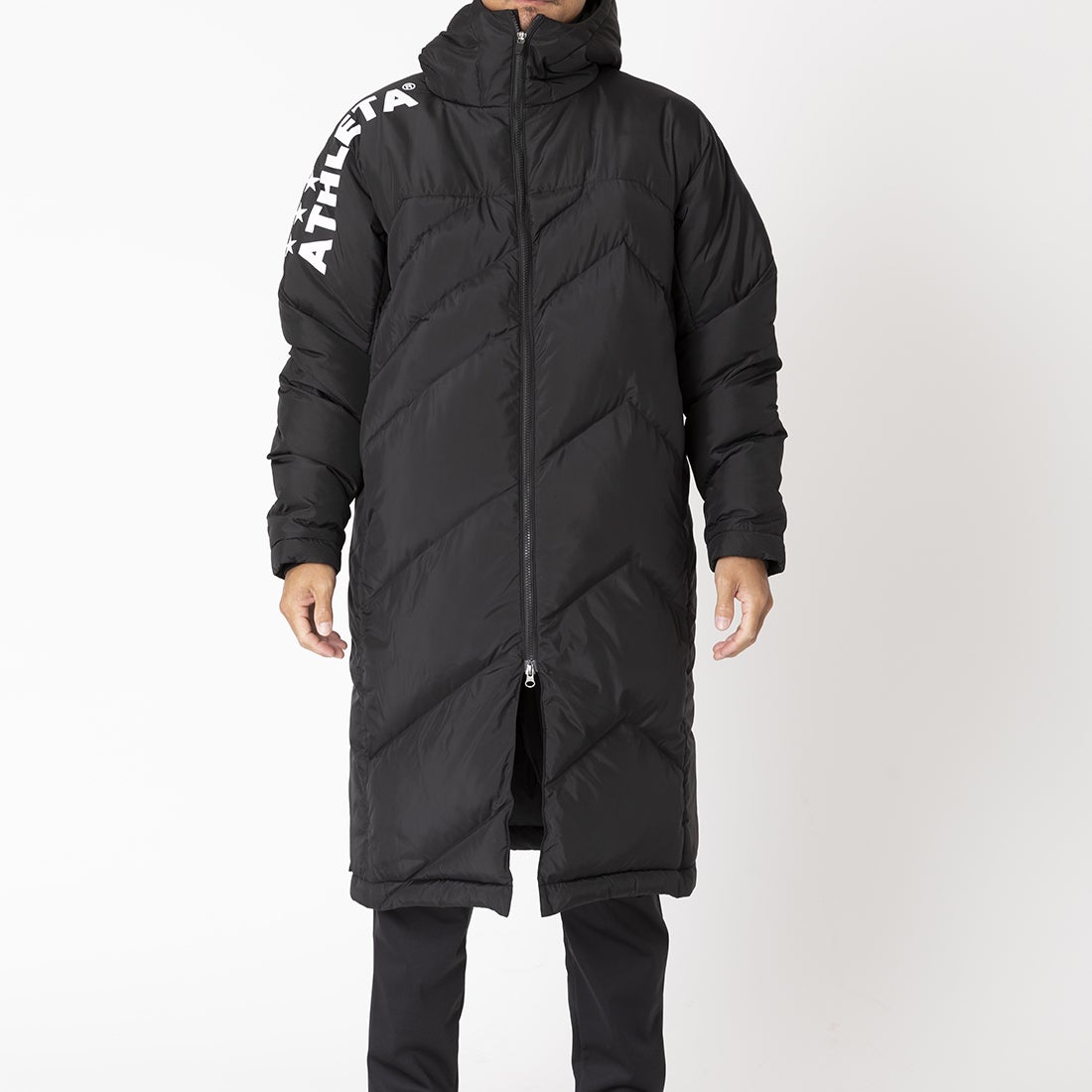 ATHLETA アスレタ ベンチコート(ブラック) 04155 70 トレーニング