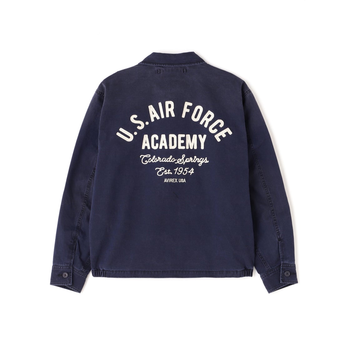 アヴィレックス AVIREX FADE USAF ACADEMY JKT （ブラック