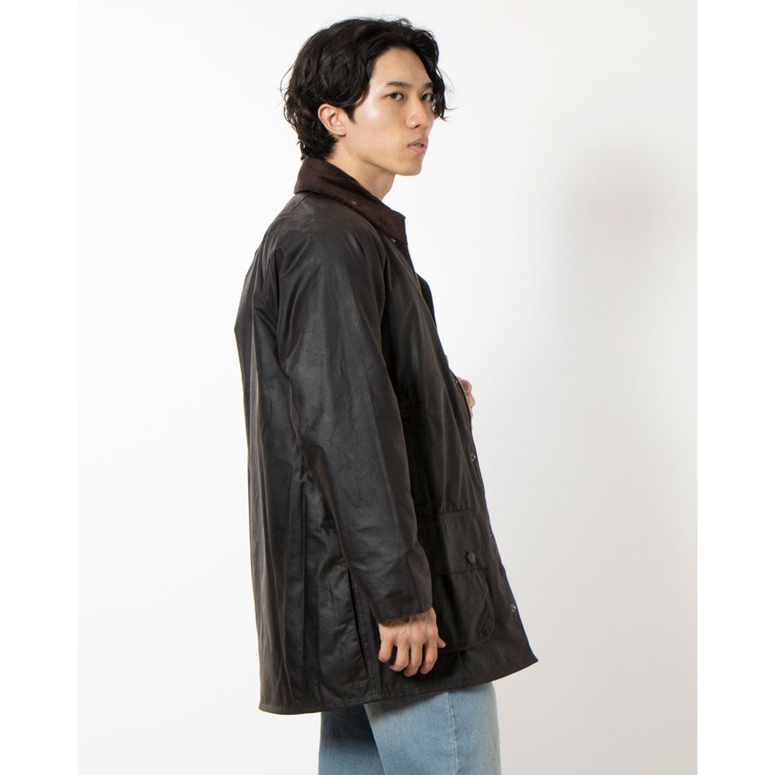 バブアー Barbour オイルドジャケット （Rustic(ブラウン)） -靴