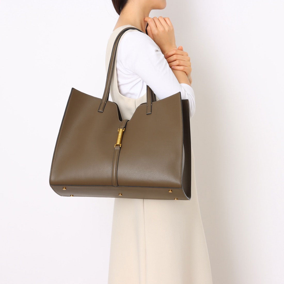 ベース BASE 【LA MARGE】【本革】【A4対応】ゴールドポイント レザー