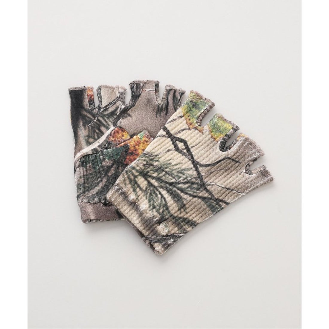 パルプ PULP 【VALLAD / バラッド】カモ サーマル ロング Tee （カーキ