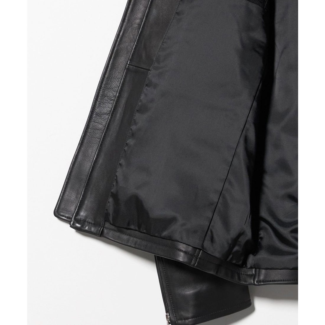 BEAUTY&YOUTH UNITED ARROWS シープレザー シングル ライダース