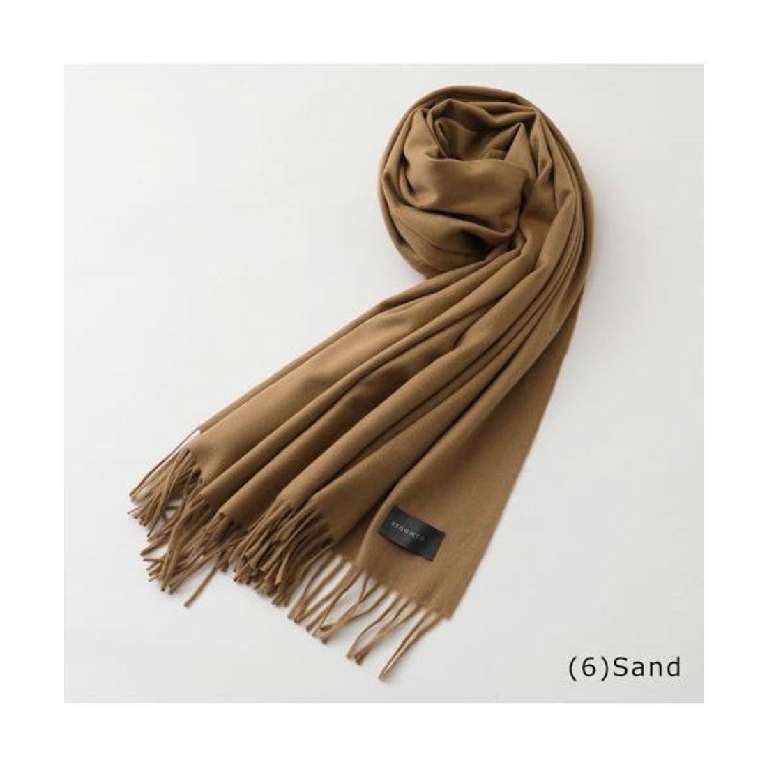 ベグアンドコー Begg x Co BEGG&CO マフラー Arran Plain Dark Light