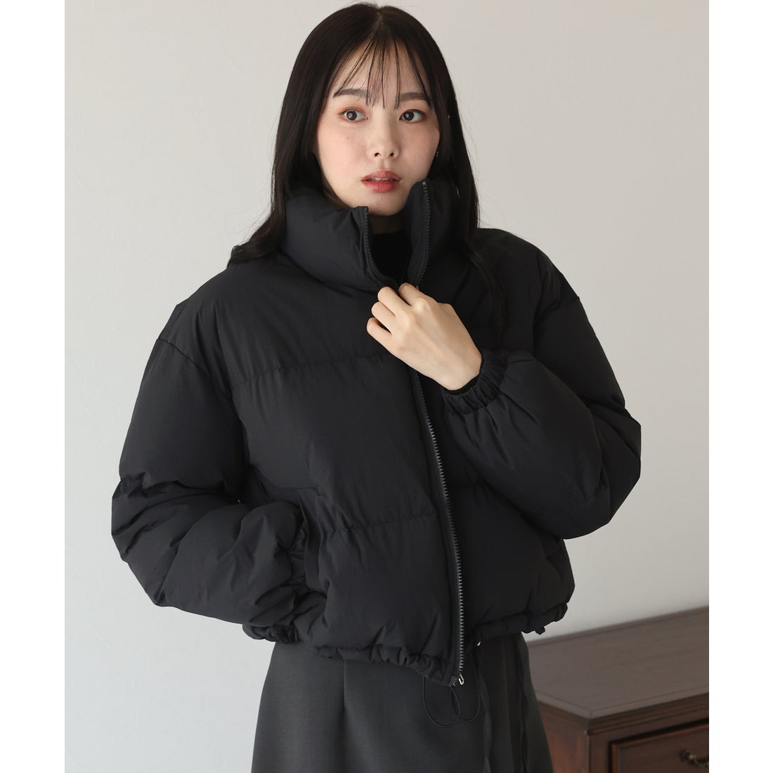 ブルーイースト BLUEEAST マカロンショートダウンジャケット