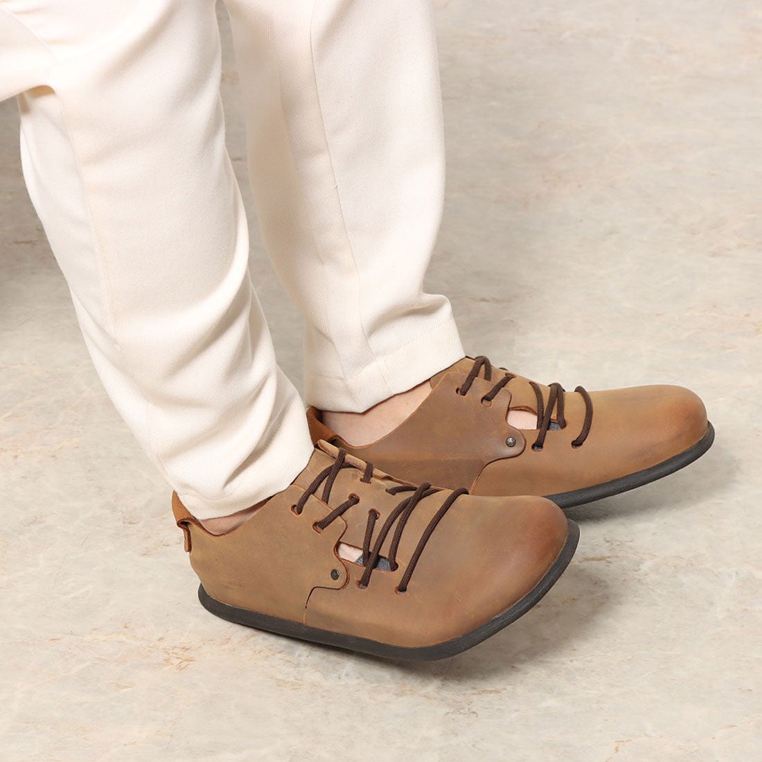 ビルケンシュトック BIRKENSTOCK Montana Natural Leather Oiled