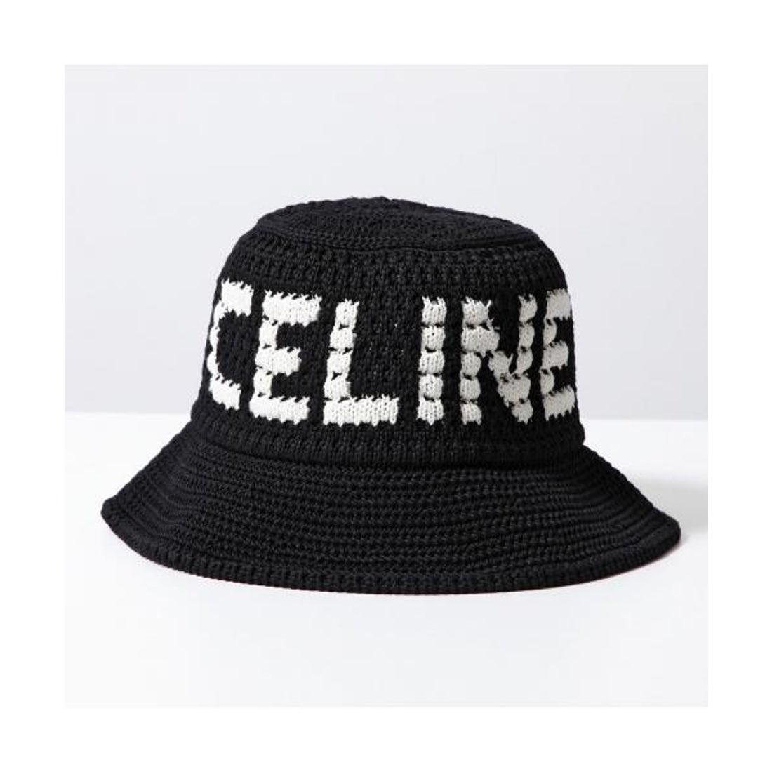 セリーヌ CELINE CELINE バケットハット 2AE5S817X クロシェ ニット帽