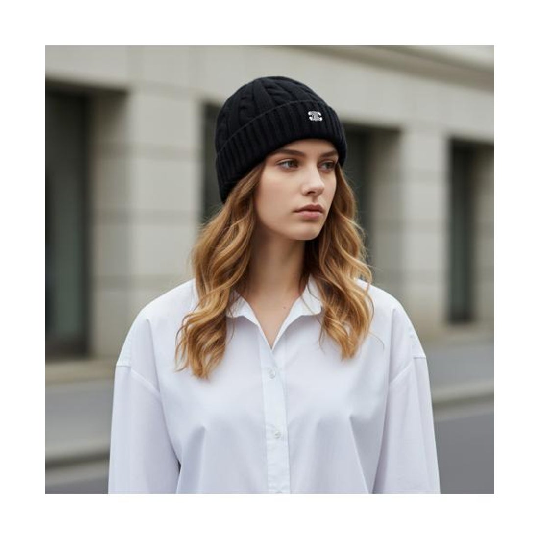 セリーヌ CELINE CELINE ニット帽 2AD5I362W ビーニー トリオンフ