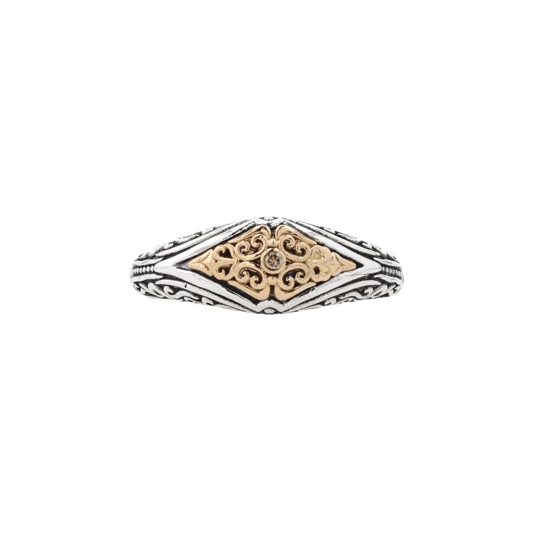 ジェロクリスト GEROCHRISTO Aretousa Ring （Silver × Gold） -FASCINATE