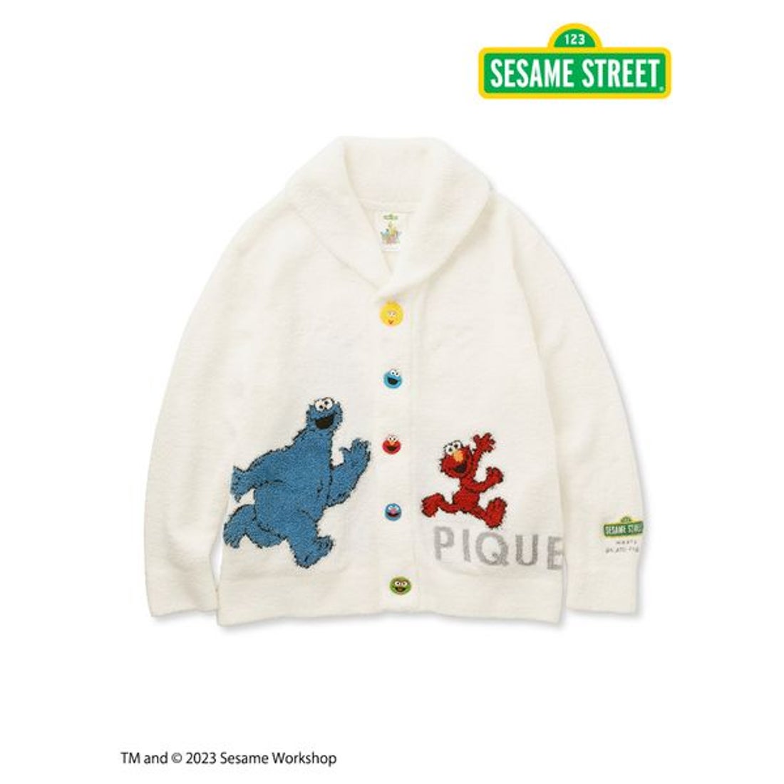 ジェラートピケ gelato pique 【SESAME STREET】【UNISEX】ジャガード