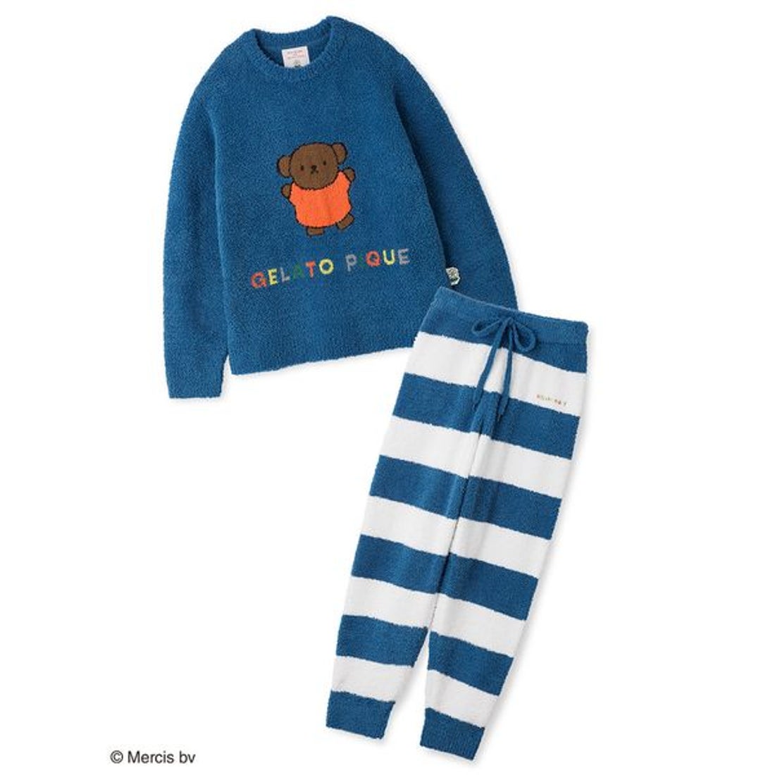 ジェラートピケ gelato pique 【Dick Bruna】ベビモコジャガードプル