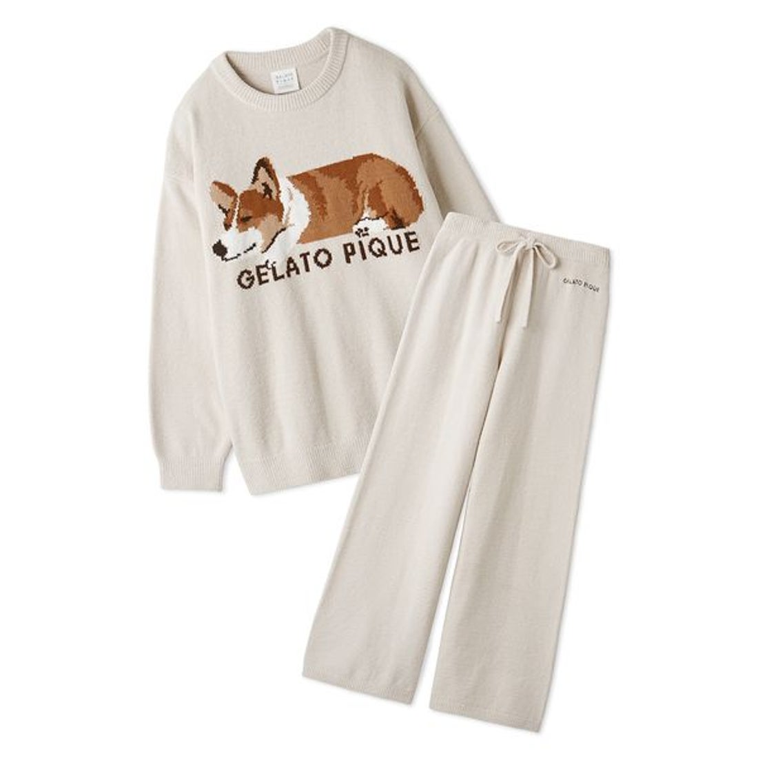 ジェラートピケ gelato pique 【販路限定商品】エアモコ SLEEPING DOG