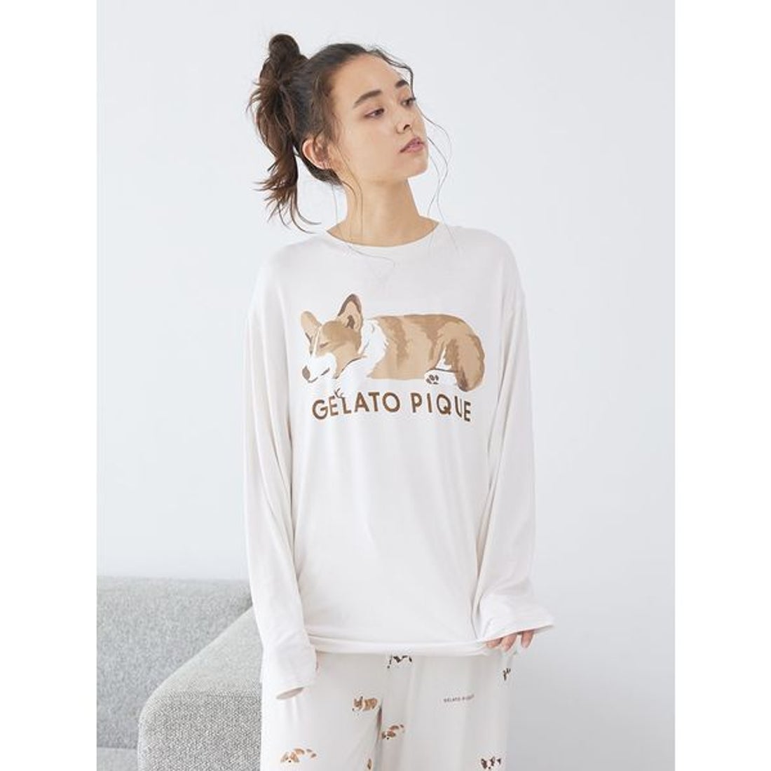 ジェラートピケ gelato pique 【ラッピング済み】SLEEPING DOGワン