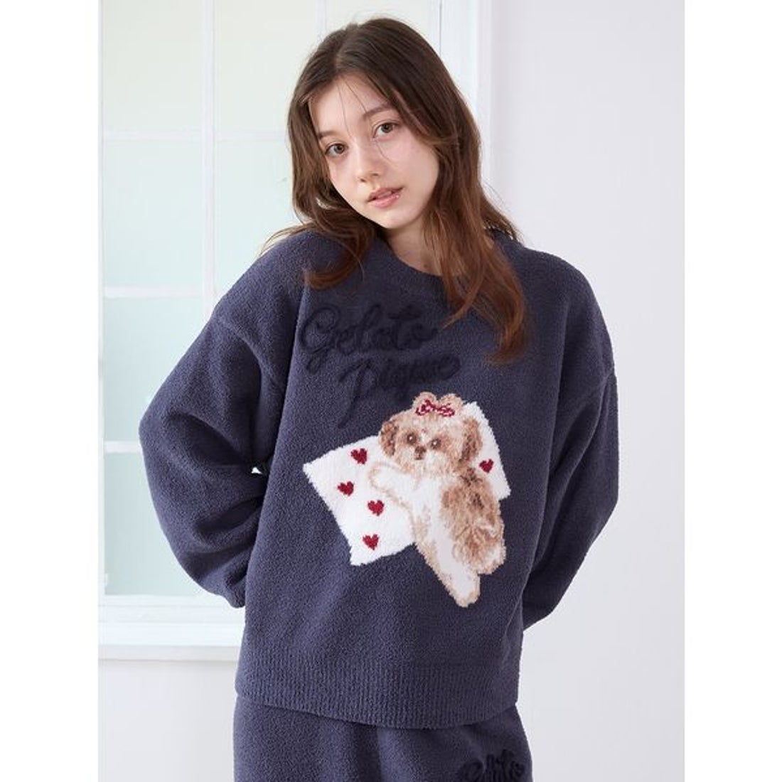 ジェラートピケ gelato pique 【ONLINE限定】シーズージャガードプル