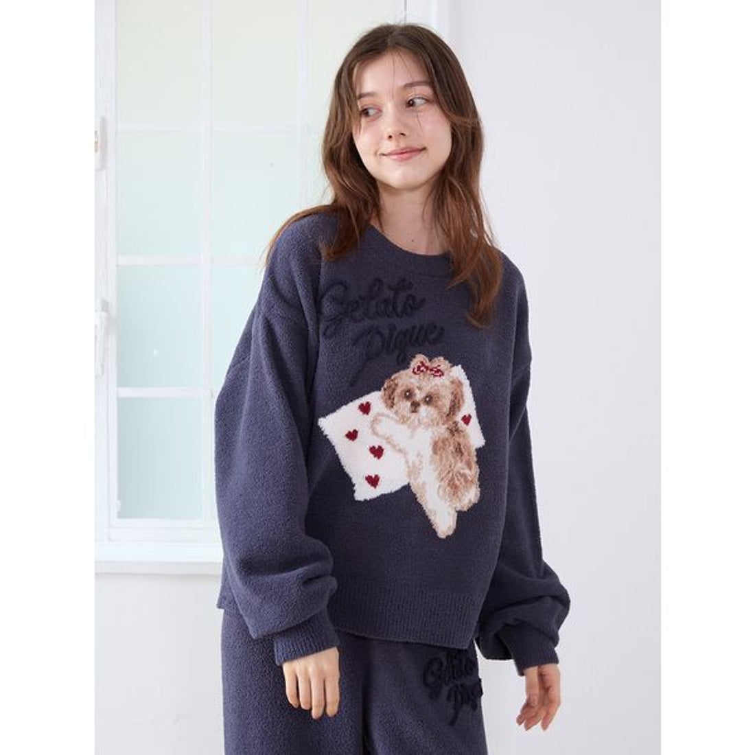 ジェラートピケ gelato pique 【ONLINE限定】シーズージャガードプル