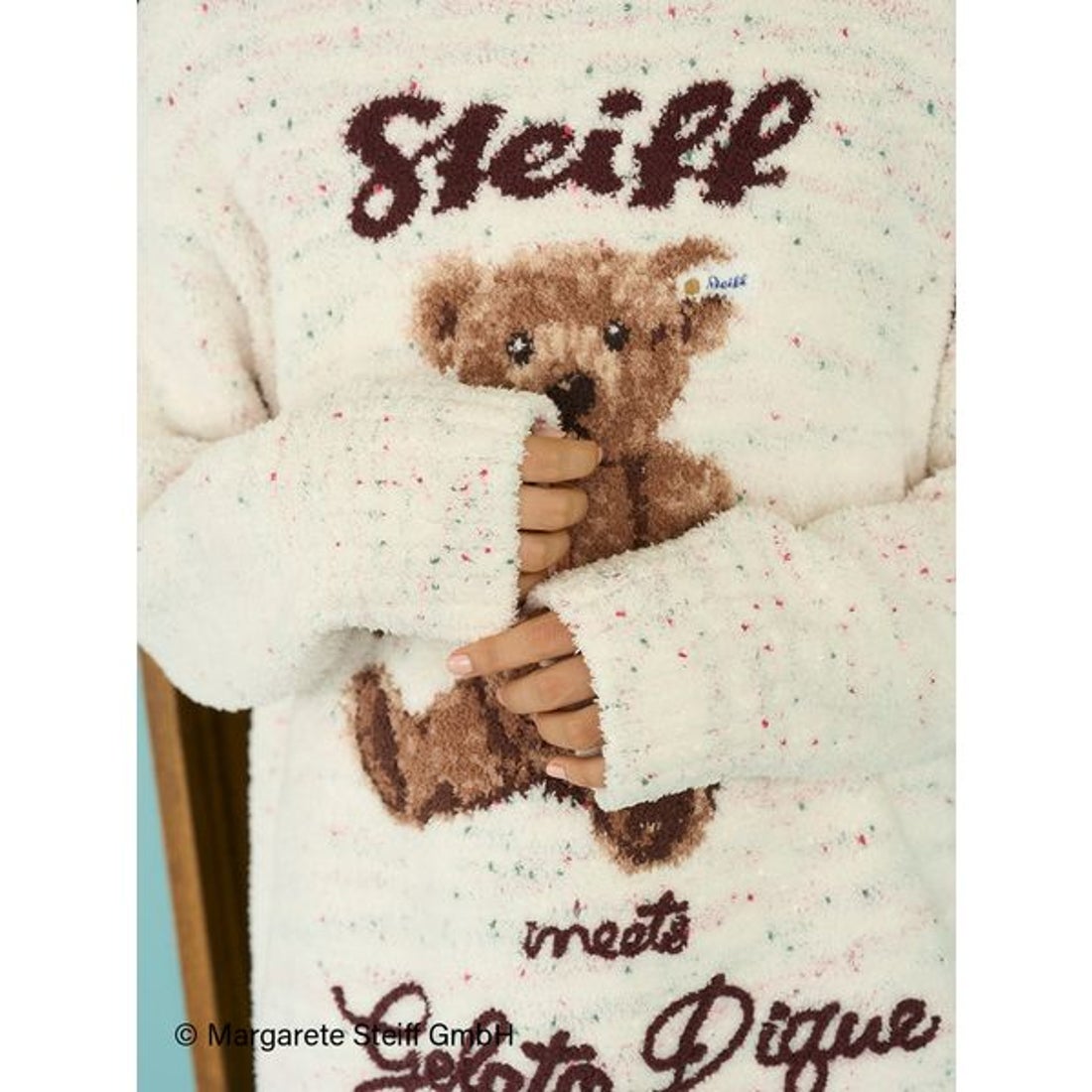 ジェラートピケ gelato pique 【Steiff】パウダーネップジャガードプル