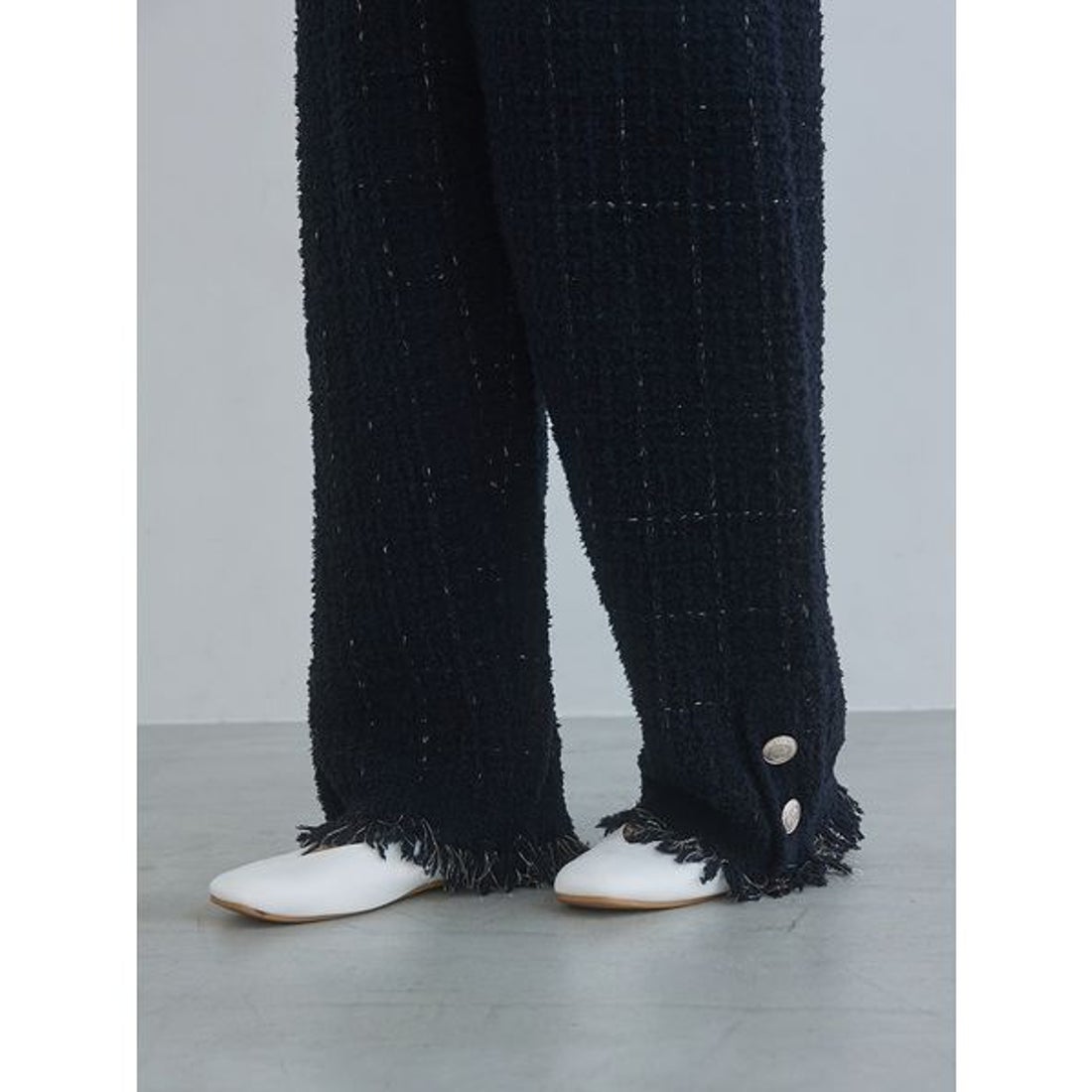 ジェラートピケ gelato pique 【JOEL ROBUCHON】ツイードモコロング