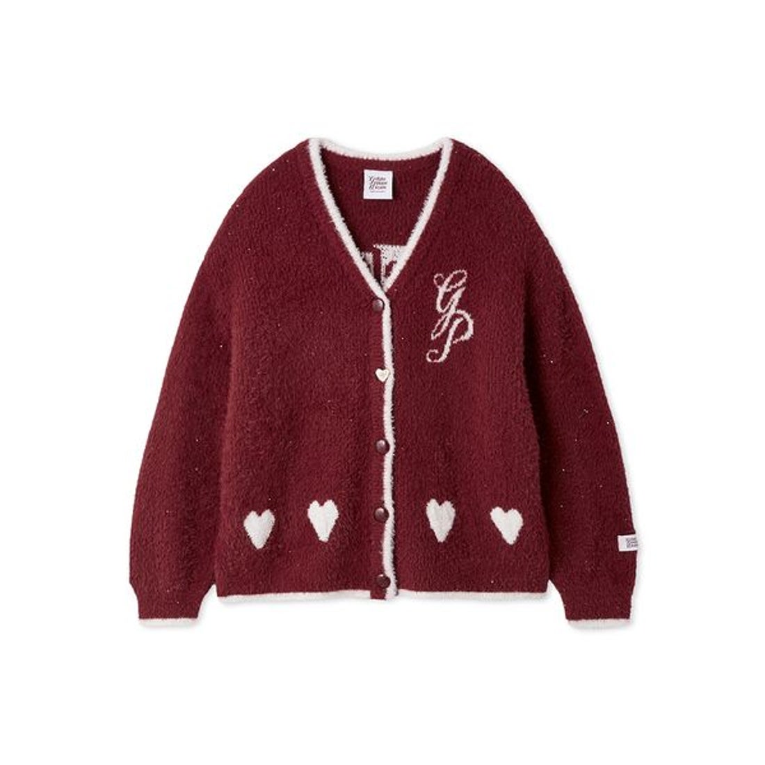 ジェラートピケ gelato pique ラメフェザーカーディガン （PNK） -靴