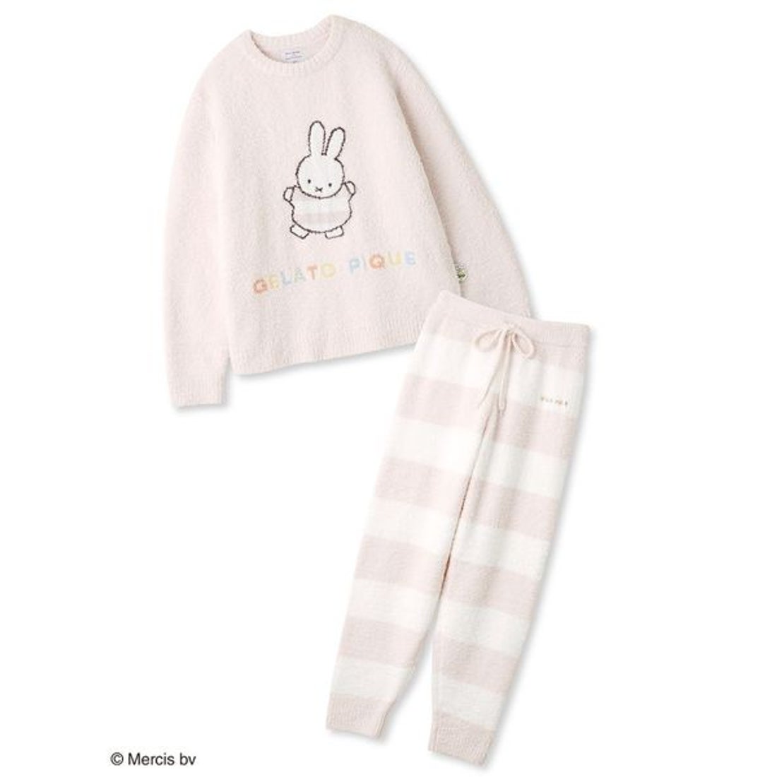 ジェラートピケ gelato pique 【Dick Bruna】ベビモコジャガードプル