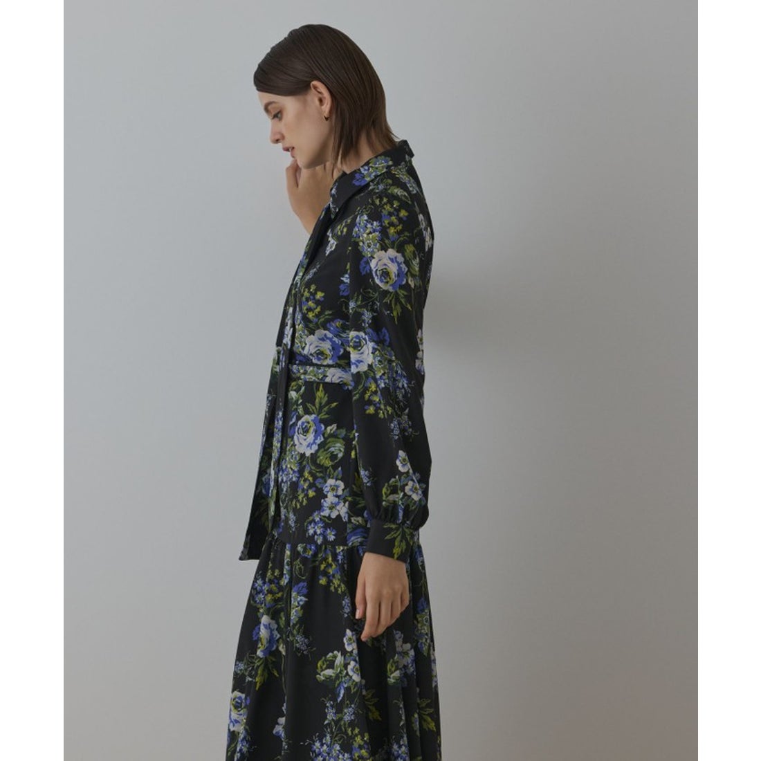 グレースコンチネンタル GRACE CONTINENTAL ブーケフラワープリント