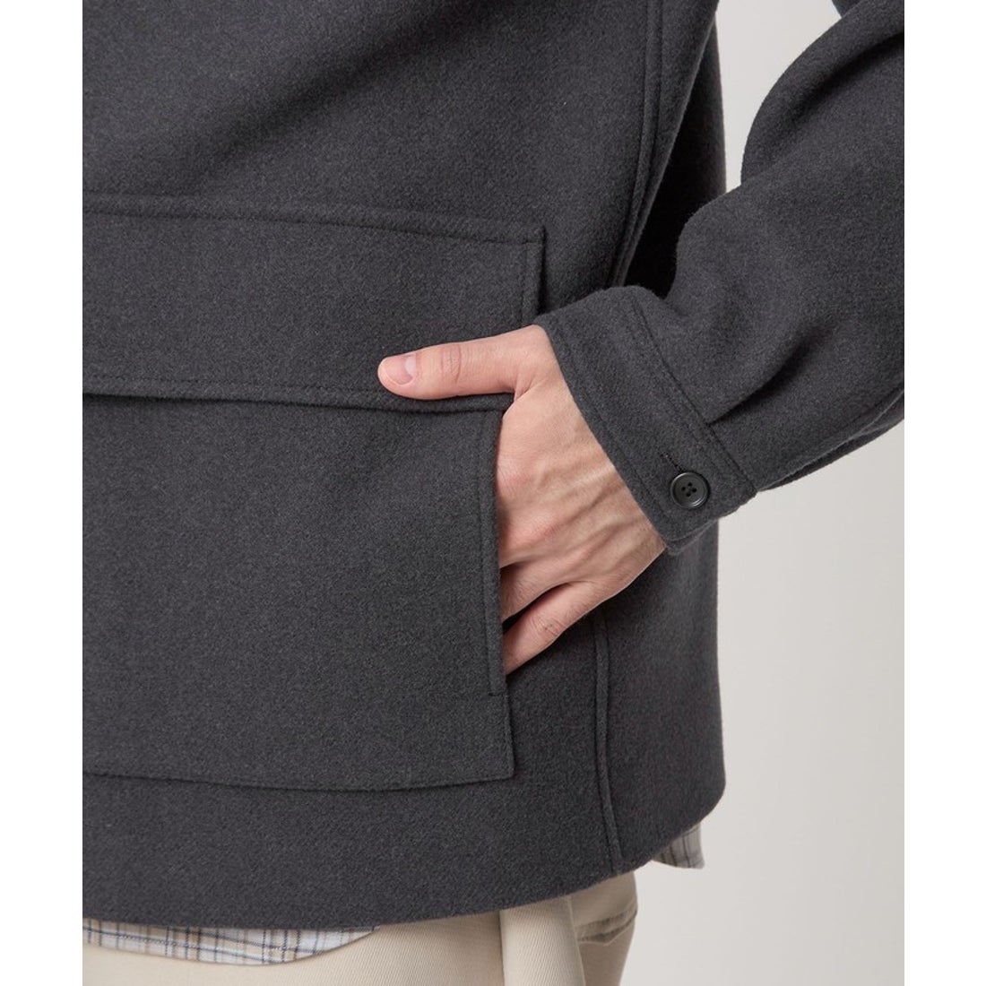 UNITED ARROWS green label relaxing SENTDALE WOOL カバーオール