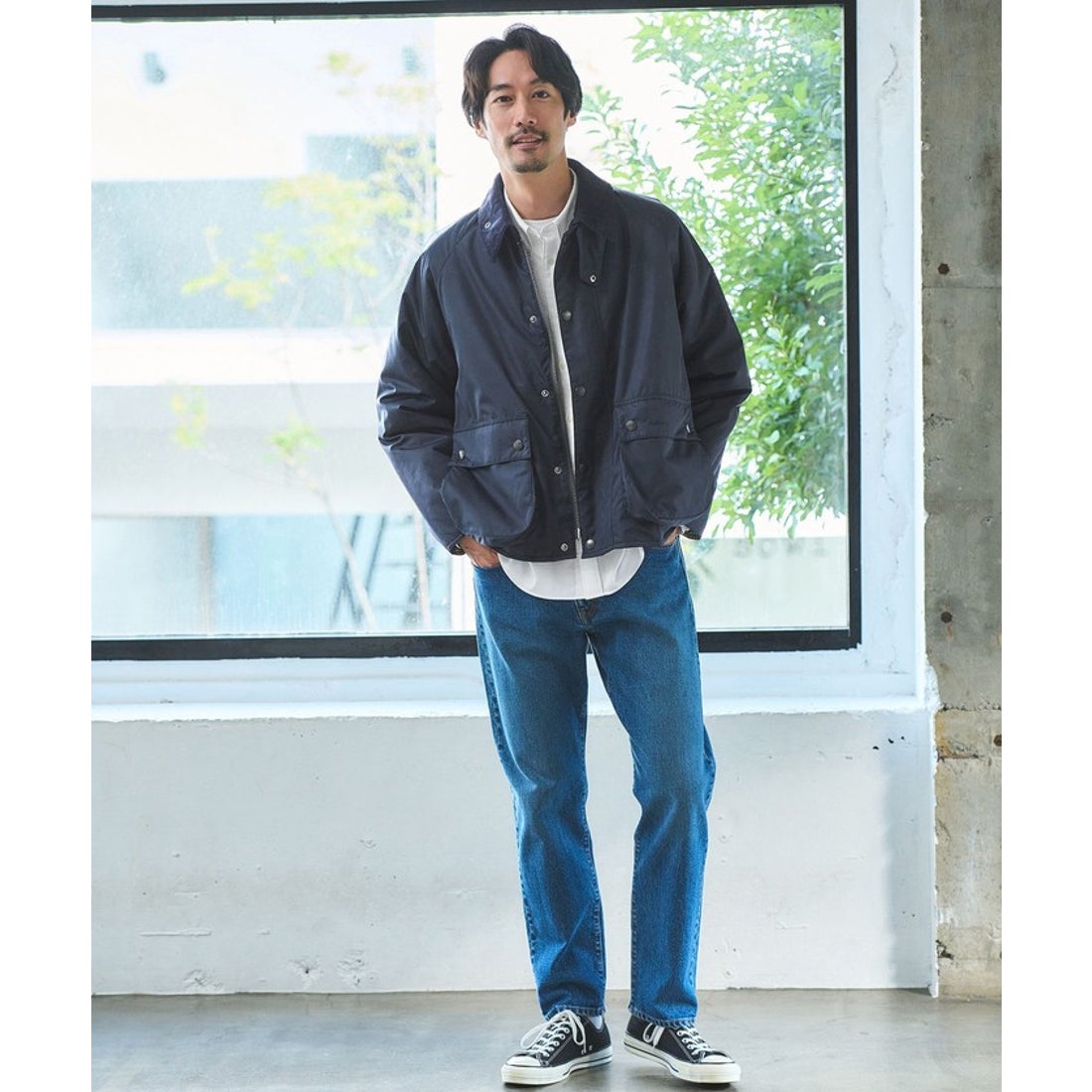 UNITED ARROWS green label relaxing 【別注】＜Barbour＞GLR トランス