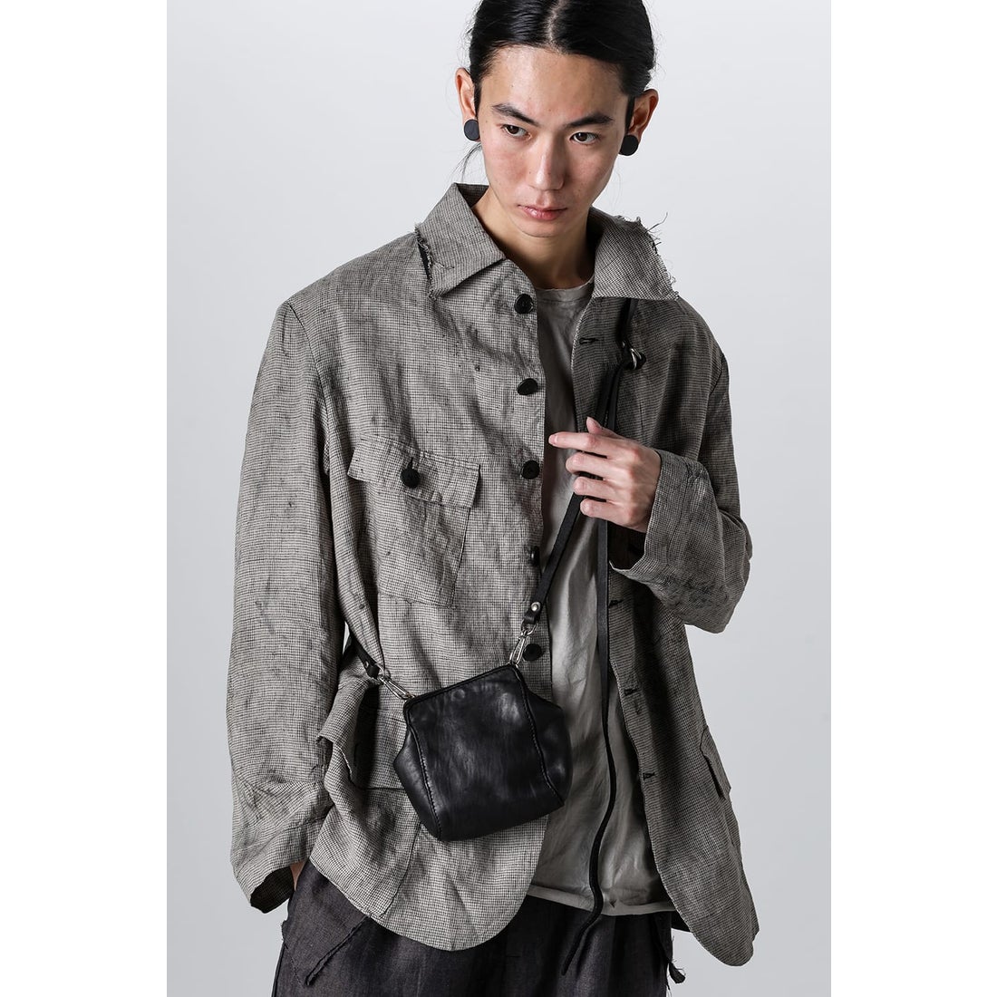 グイディ GUIDI RT02 Mini Shoulder Bag （Black） 通販 大阪心斎橋