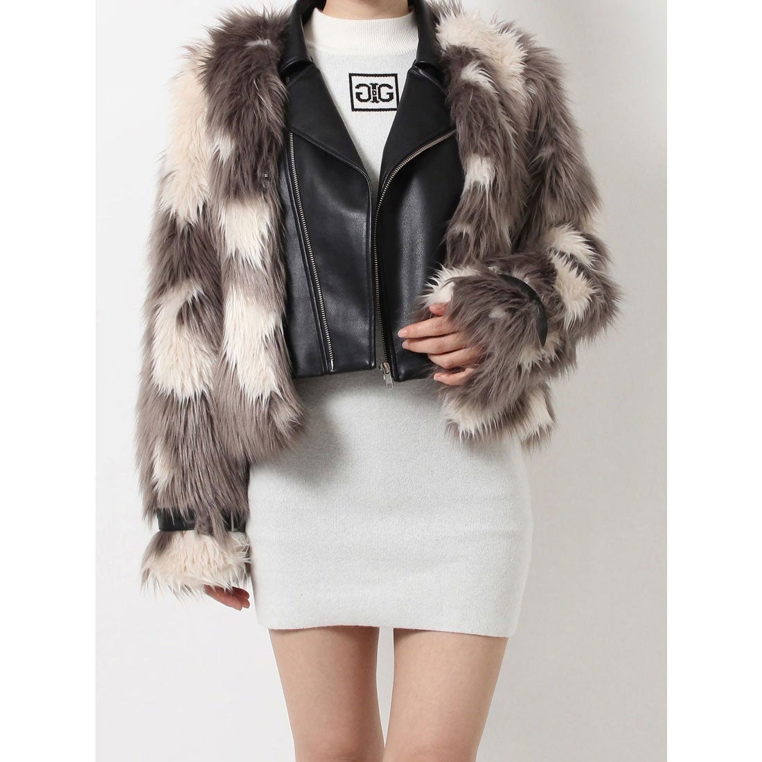 ジェイダ GYDA 【2WAY】レイヤードエコファーベストライダース