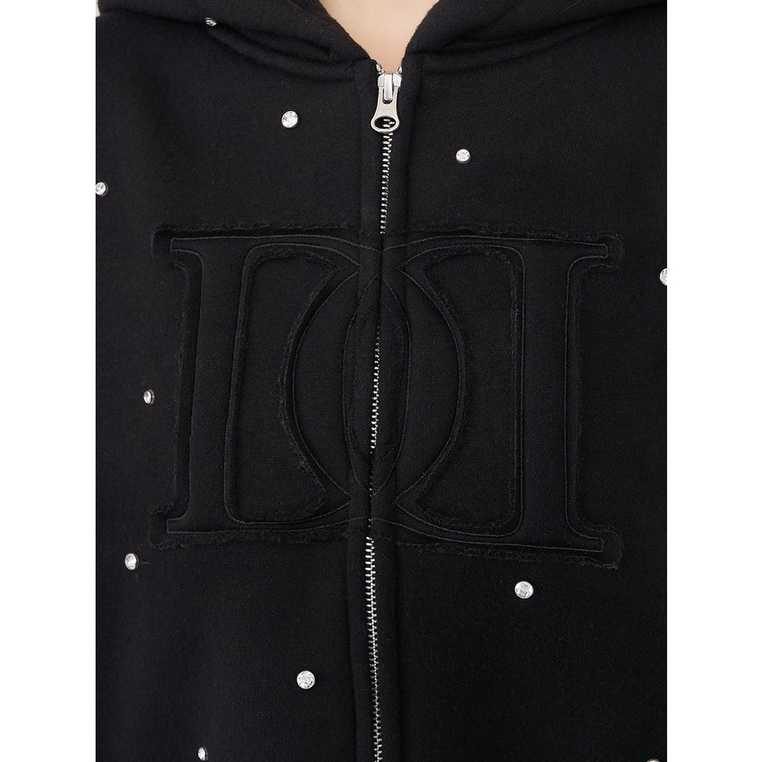 ダーリッチ Darich DDロゴビジュージップパーカー （ピンク